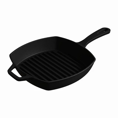 12 Inch Cast Iron Grill Pan